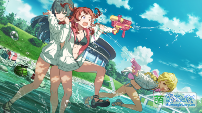 要尽情享受夏天哦！（夏を満喫するわよ！）