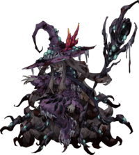 黑色魔女伊莱恩 生于魔术协会并在那里成长，小时候就被称为天才魔术师。 当她快被孤独与他人的期望逼到边缘时，她遇见了一名叫泉之白巫女的少女。