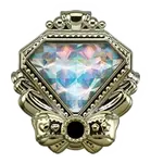 灵犀钻石 （永恒） 拥有两颗原石的特殊存在，在第二期由于言叶的力量变成了粉钻