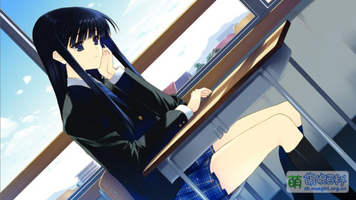 学校中的冬马和纱