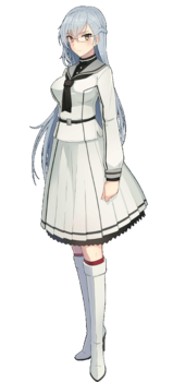 木寅米莉亚 CV：沼仓爱美 “……调查队！集合！” 绫小路武艺学舍高等部二年级，16岁。御刀是实休光忠。北欧血统的混血儿。状况分析能力强，能够做出最适合的战斗指挥的智将。对待任务也很忠实的冰山美人。容易让人产生孤高的印象，但并不厌恶他人。能够将刀剑之铭倒背如流，无与伦比的刀剑宅，一旦谈到那方面的事就会眼神大变。 生日：7月19日