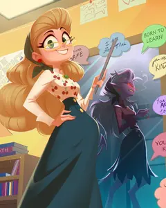 镜中为罪人恶魔形态