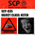 SCP-035收容间外所贴的标志