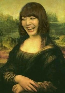 达·芬奇作品—花泽香菜的微笑