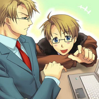 因为眼镜克哉的外貌与黑塔利亚中的阿尔弗雷德·F·琼斯（美国君）高度撞脸，经常被吐槽是拔了呆毛之后的美国君。所以给眼镜君装上呆毛就可以让他从鬼畜攻转变为元气攻？