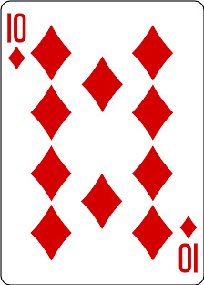 File:PlayingCards diamond 10.svg