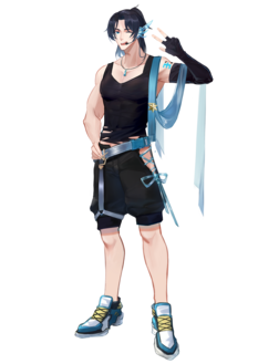 新版公式服立绘by腐竹复制人