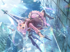 飞舞在都市上空的天使