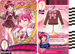 ストロベリーチョコブラウス