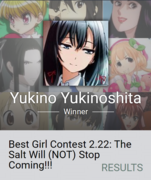 2015年 雪之下雪乃 我的青春恋爱物语果然有问题。