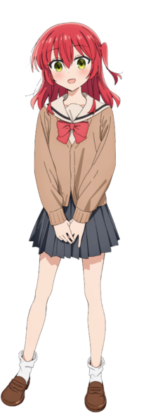 File:喜多郁代 动画版立绘 无阴影.png