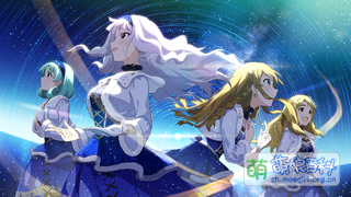 夜空に瞬いて（主视觉图）