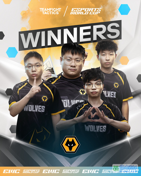 File:狼队电子竞技俱乐部云顶之弈分部 沙特电竞世界杯夺冠海报.jpg