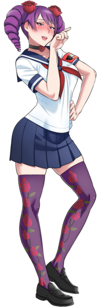 File:Kizana Sunobu Blushing Full.png