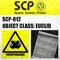 SCP-012收容间外所贴的标志