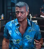 汤姆·谢尔顿 Tom Shelton 德州佬，前代理人组织的办案员与直升机飞行员。里科的上司、好友兼导师。