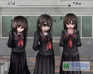 常见明美三代画风