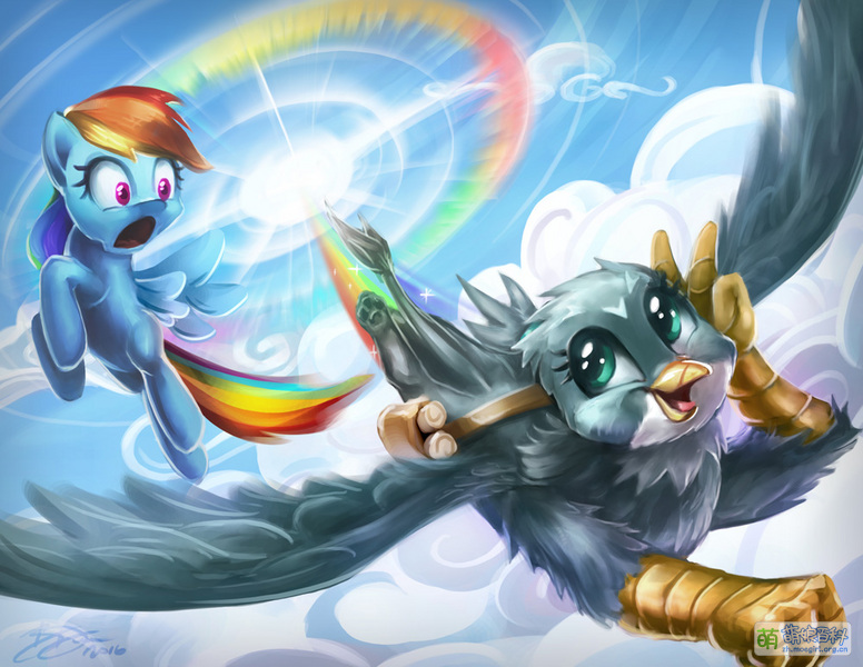 File:One talented griffon by imdrunkontea-dahn401.jpg