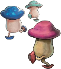 原作中的走路菇