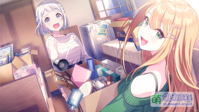 来，一起拿着吧（ほら、一緒に持と♪）