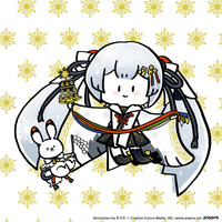 Snow Miku Sky Town插画