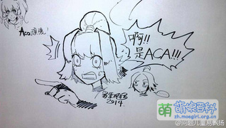 2014年漫展签绘墙[14]