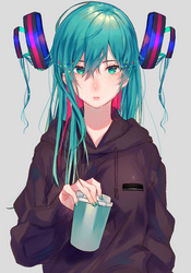 散发的初音未来