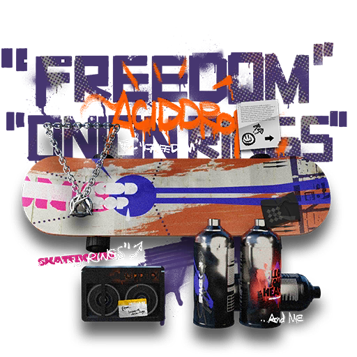 "“自由、洋葱圈和我”"