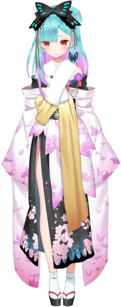 File:Uruha Rushia 2020 New Year suit Transparent.png