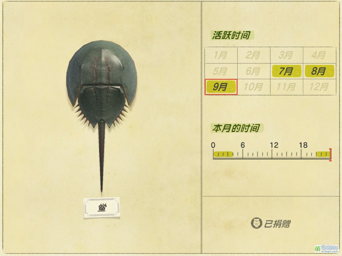 鲎 - 萌娘百科 万物皆可萌的百科全书