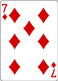 File:PlayingCards diamond 7.svg