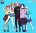 OMOCAT, LLC.×HololiveEN一期宣传图