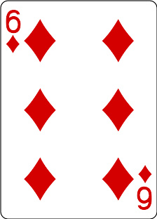 File:PlayingCards diamond 6.svg