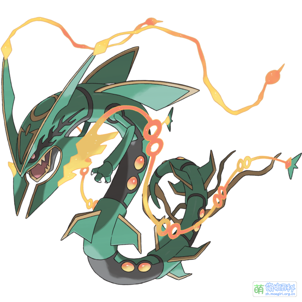 File:Pokemon Gen6-2 Rayquaza Mega.png