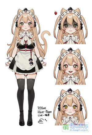 全身立绘及表情 作者：ram利普贝当