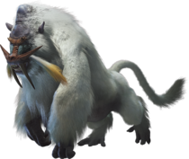 MHWilds 雪狮子王立绘