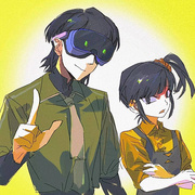 与吴琼筱，由读者玻绘制