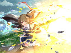 文武双全的少女