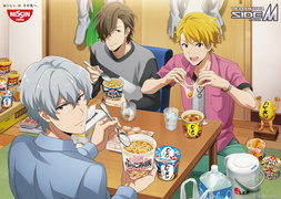 日清拉面联动宣传图