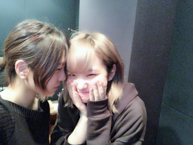 与大桥彩香的合照