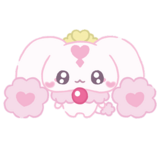 小小光之美少女露露（るるん） 如同保伦的妹妹一般的光之公主。 非常爱哭。 代表物：可丽饼 登场作品：《光之美少女 Max Heart》