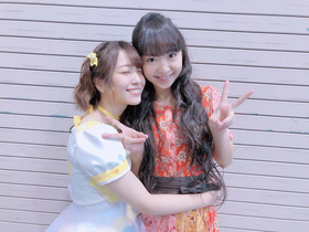 与橘田泉的合照