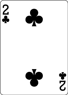 File:PlayingCards club 2.svg